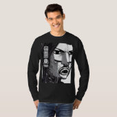 Cyberpunk Hacker Computer Geek design_13 T-Shirt (Vorne ganz)