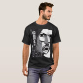 Cyberpunk Hacker Computer Geek design_13 T-Shirt (Vorne ganz)