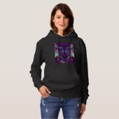 Cyberpunk Hacker Computer Geek design_4 Hoodie (Vorne ganz)