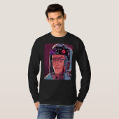 Cyberpunk Hacker Computer Geek Design Premium_27 T-Shirt (Vorne ganz)