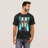 Cyberpunk Hacker Computer Geek Design Premium_3 T-Shirt (Vorne ganz)