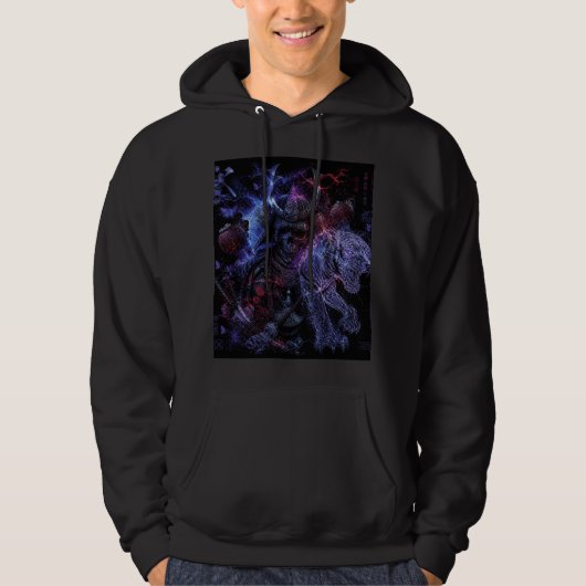 Cyberpunk Hoodie (Vorderseite)