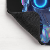 Cyberpunk-KI-Roboter-Mauspad #00004 | AIC Rustyx Mousepad (Ecke)
