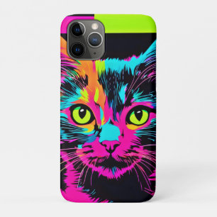 Cyberpunk-Kitty-Kunst Case-Mate iPhone Hülle