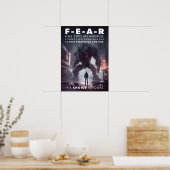 Cyberpunk - Krieger, Fitness, Workout, Erfolg Poster (Küche)