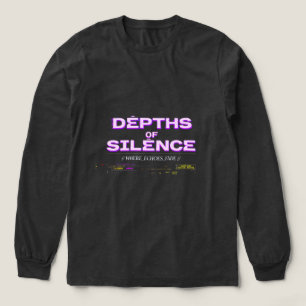 Cyberpunk Langes Purple Glitch T-Shirt   Dark Aes Tri-Blend Shirt