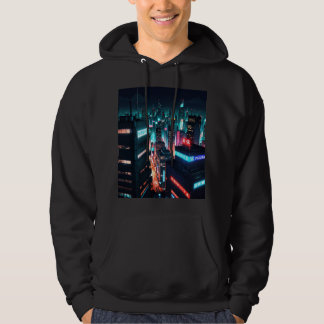 Cyberpunk-Lebensraum Hoodie