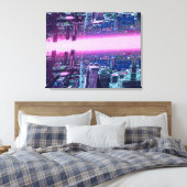 Cyberpunk Leinwand (Insitu (Schlafzimmer))