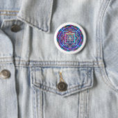 Cyberpunk Mandala Button (Beispiel)