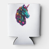 Cyberpunk Metal Unicorn Dosenkühler (Vorderseite)