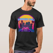 Cyberpunk mit Summery Chill Villen! Classic T-Shir T-Shirt (Vorderseite)