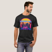 Cyberpunk mit Summery Chill Villen! Classic T-Shir T-Shirt (Vorne ganz)