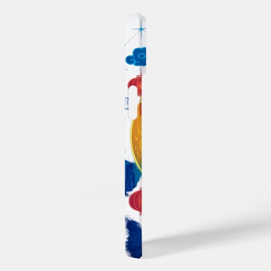 Cyberpunk Moon Rabbit - Mittelherbstfestival Case-Mate iPhone Hülle (Rückseite / Rechts)