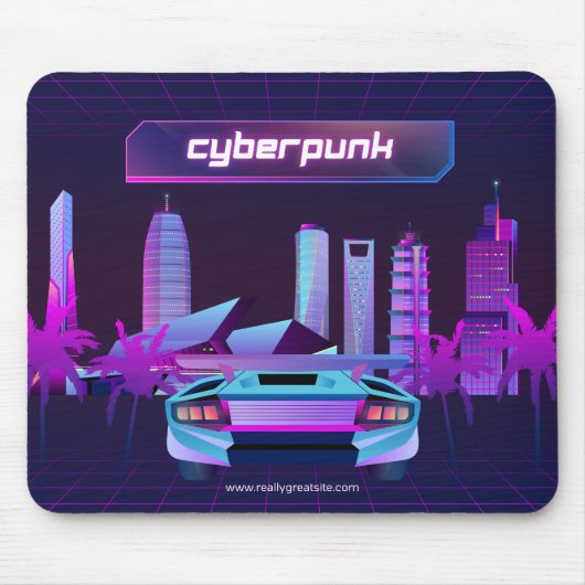 Cyberpunk Mousepad (Vorne)