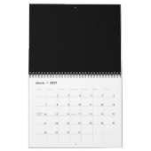Cyberpunk-Neon-Adler-Kalender Kalender (Mär 2027)