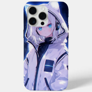 Cyberpunk Neon Puls Anime Mädchen Case-Mate iPhone Hülle