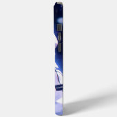 Cyberpunk Neon Puls Anime Mädchen Case-Mate iPhone Hülle (Rückseite / Links)