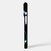Cyberpunk-Neon-Qualle Kunst Case-Mate iPhone Hülle (Rückseite / Links)