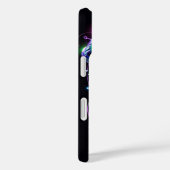 Cyberpunk-Neon-Qualle Kunst Case-Mate iPhone Hülle (Rückseite / Rechts)