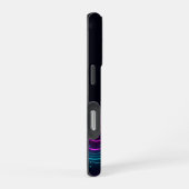 ​Cyberpunk Neon Wave Glitch Gaming Phone Case - Ab iPhone Hülle (Rechte Seite)