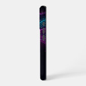 ​Cyberpunk Neon Wave Glitch Gaming Phone Case - Ab iPhone Hülle (Linke Seite)