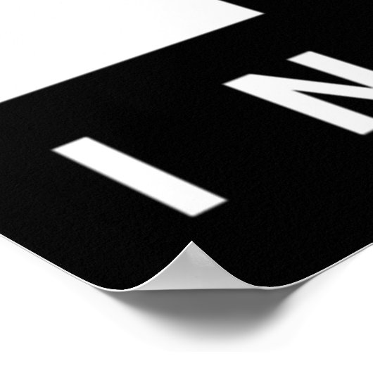 Cyberpunk Night Corp Poster (Ecke)