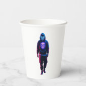 Cyberpunk Pappbecher (Rückseite)