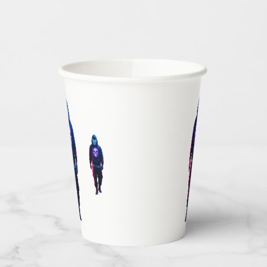 Cyberpunk Pappbecher (Links)