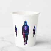 Cyberpunk Pappbecher (Vorderseite)