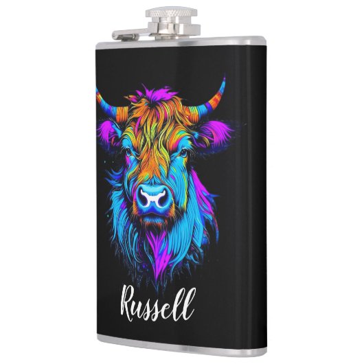 Cyberpunk Personalisiert Flachmann (Links)