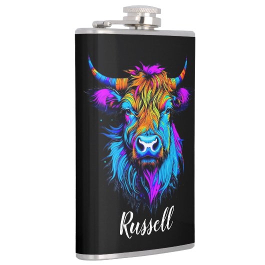 Cyberpunk Personalisiert Flachmann (Rechts)