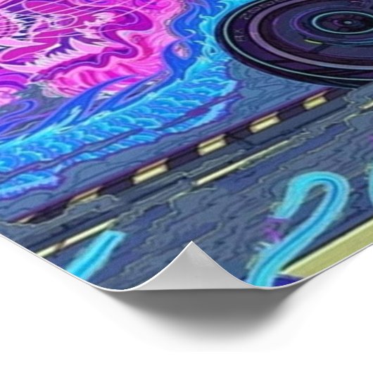 Cyberpunk Poster (Ecke)