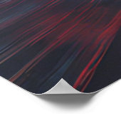 Cyberpunk-Poster Poster (Ecke)