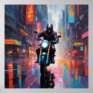 Cyberpunk-Poster Poster