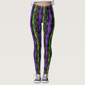 Cyberpunk-Power-Source-Laser-Print-Leggings Leggings (Vorderseite)