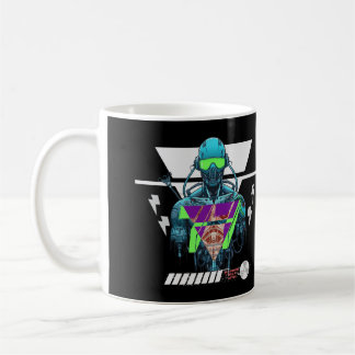 Cyberpunk-Projekt Kaffeetasse