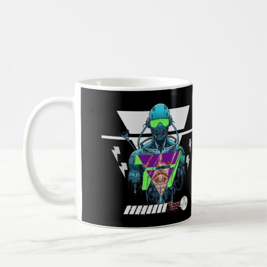 Cyberpunk-Projekt Kaffeetasse (Links)