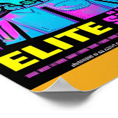 Cyberpunk Propaganda Rekrutierung Poster (Ecke)