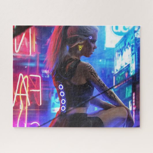Cyberpunk Puzzle (Horizontal)