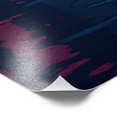 Cyberpunk Ramen Night Poster – Neon Japanese Citys (Ecke)