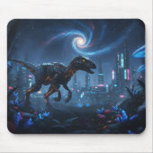 Cyberpunk-Raptor-Galaxy-Gaming-Mauspad Mousepad (Vorne)