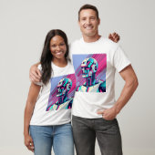 Cyberpunk-Reflektionen T-Shirt (Unisex)