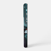 Cyberpunk / Retro Aesthetic Design iPhone Hülle (Linke Seite)