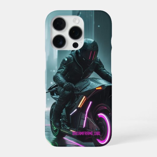 Cyberpunk / Retro Aesthetic Design iPhone Hülle (Rückseite)