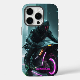 Cyberpunk / Retro-Ästhetik-Design iPhone 16 Pro Hülle