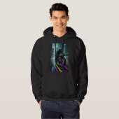 Cyberpunk / Retro-Ästhetik-Design Hoodie (Vorne ganz)