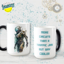 Cyberpunk-Robot-Tasse