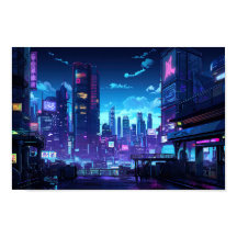 Cyberpunk Rooftop Tokio