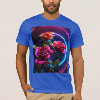 Cyberpunk Rose Curve - Bella+Leinwand Kurzschlauch T-Shirt