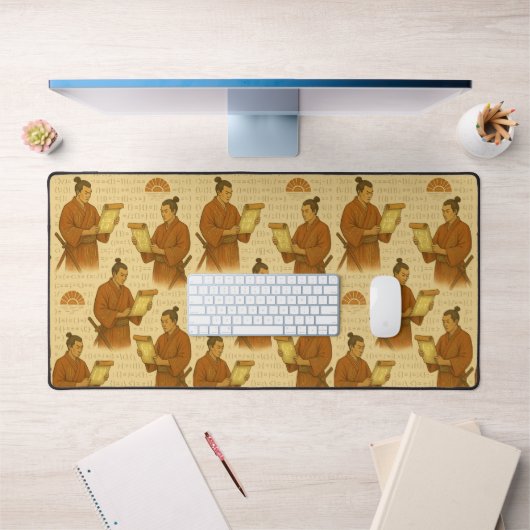 Cyberpunk Samurai Code Scholar Schreibtischunterlage (Büro 1)